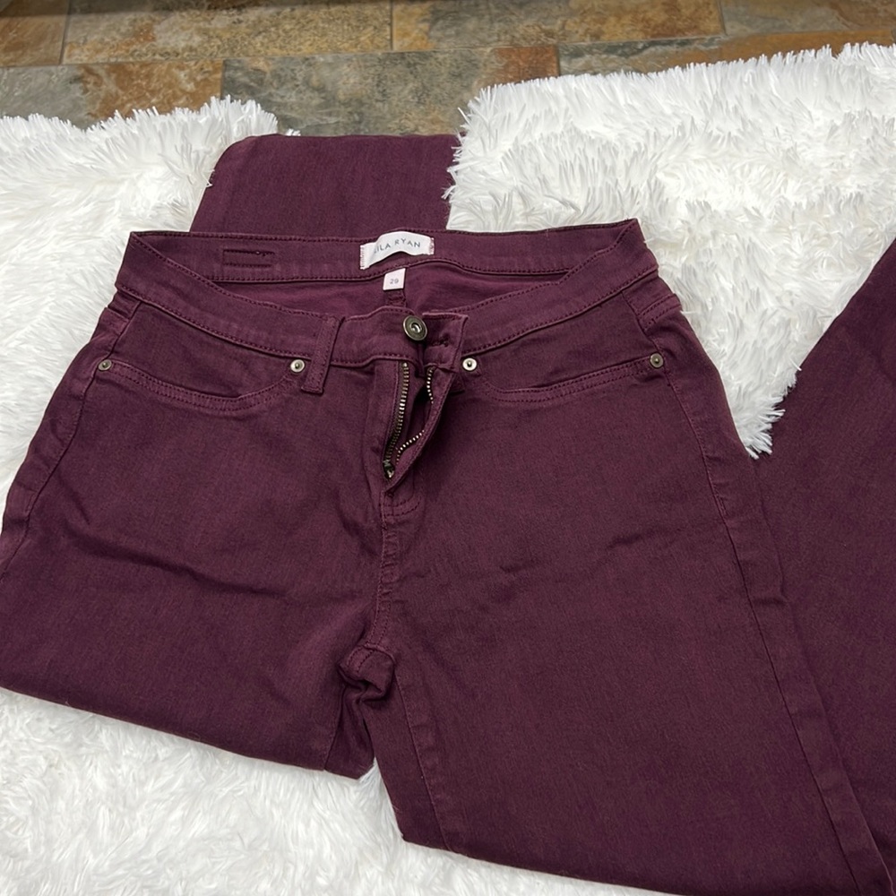 Maroon jeans Lila Ryan